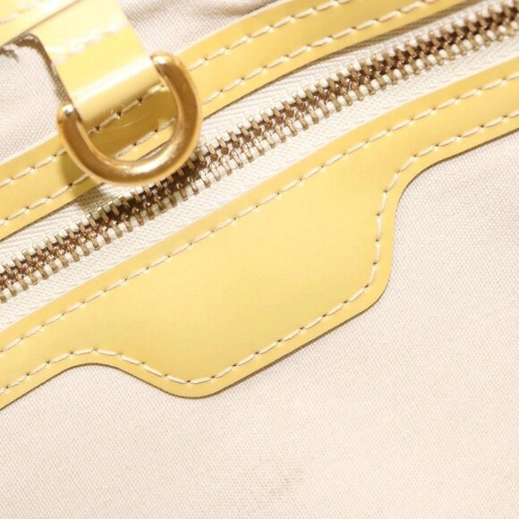 LOUIS VUITTON Monogram Vernis Wilshire PM Hand Bag Broncorail - Picture 9 of 15